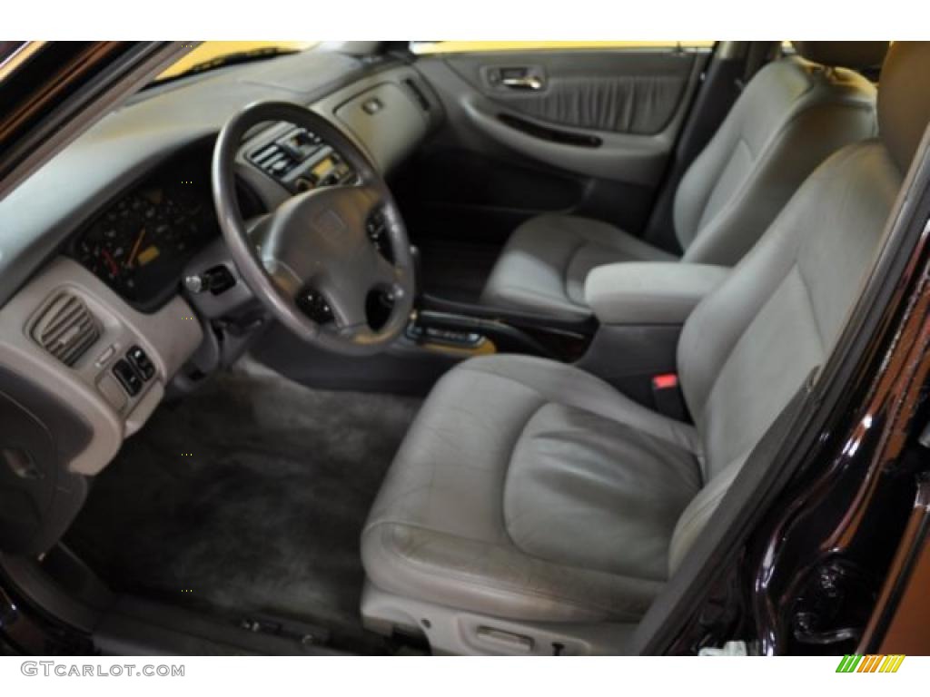 1998 Accord EX V6 Sedan - Black Currant Pearl / Ivory photo #11