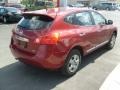 2011 Cayenne Red Nissan Rogue S AWD  photo #9