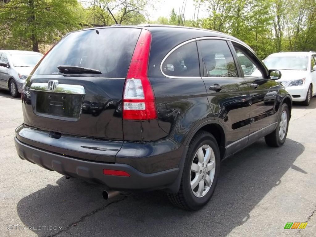 2008 CR-V EX 4WD - Royal Blue Pearl / Black photo #8