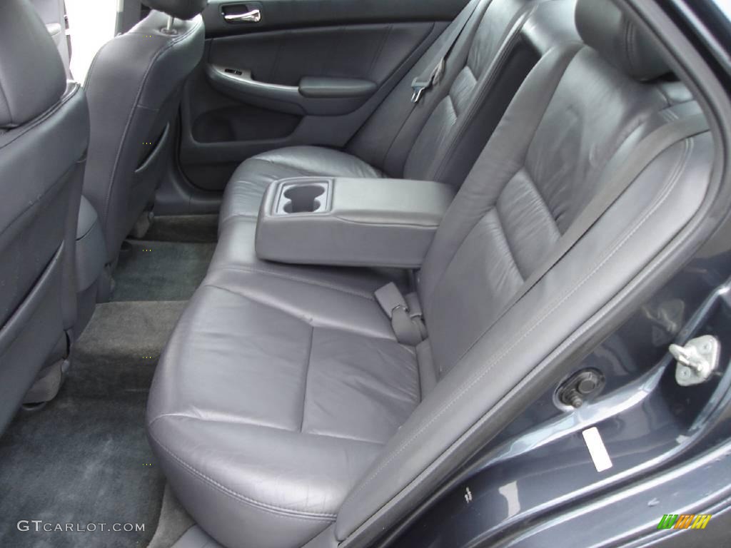 2005 Accord EX-L V6 Sedan - Graphite Pearl / Gray photo #16