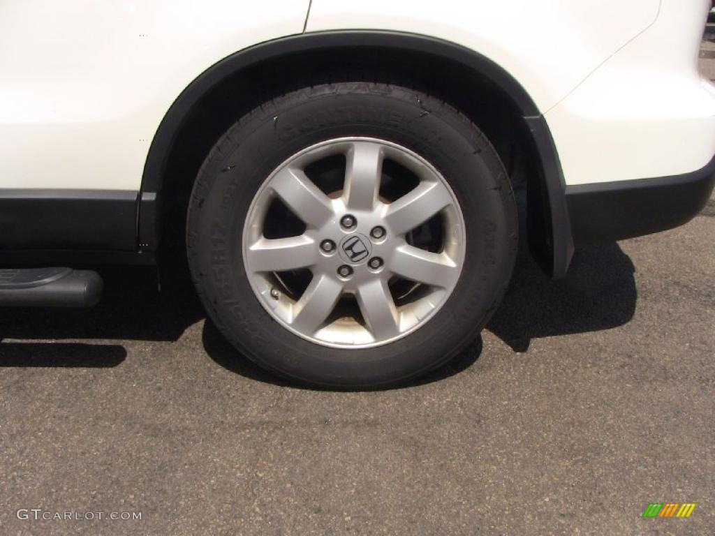 2009 CR-V EX 4WD - Taffeta White / Gray photo #2