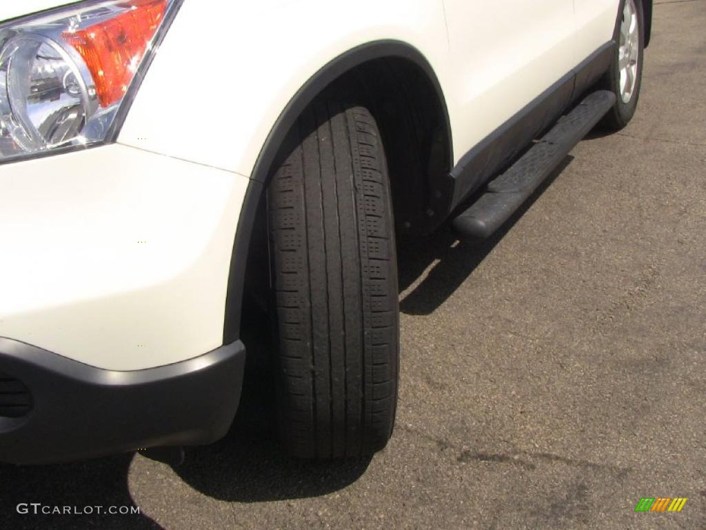 2009 CR-V EX 4WD - Taffeta White / Gray photo #3