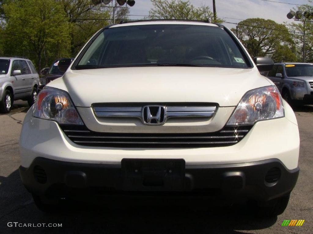 2009 CR-V EX 4WD - Taffeta White / Gray photo #5