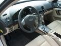 2009 Subaru Legacy Warm Ivory Interior Prime Interior Photo