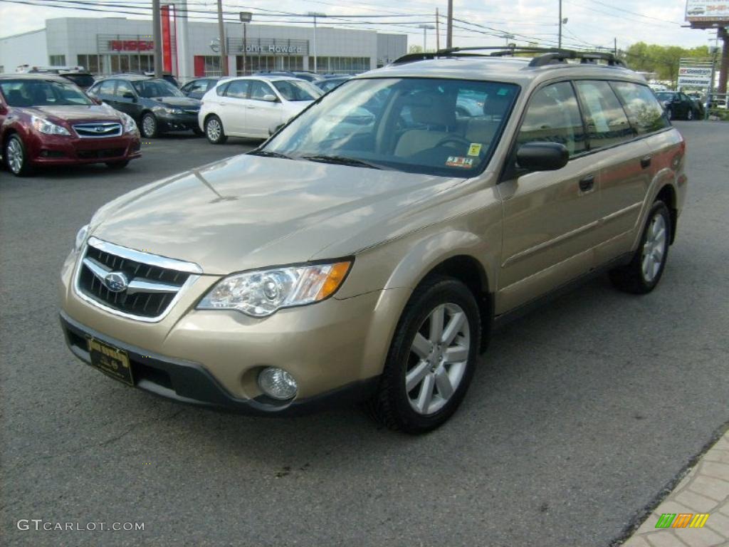 2009 Outback 2.5i Special Edition Wagon - Harvest Gold Metallic / Warm Ivory photo #7