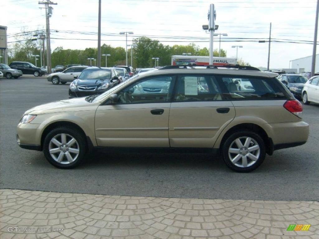 2009 Outback 2.5i Special Edition Wagon - Harvest Gold Metallic / Warm Ivory photo #8