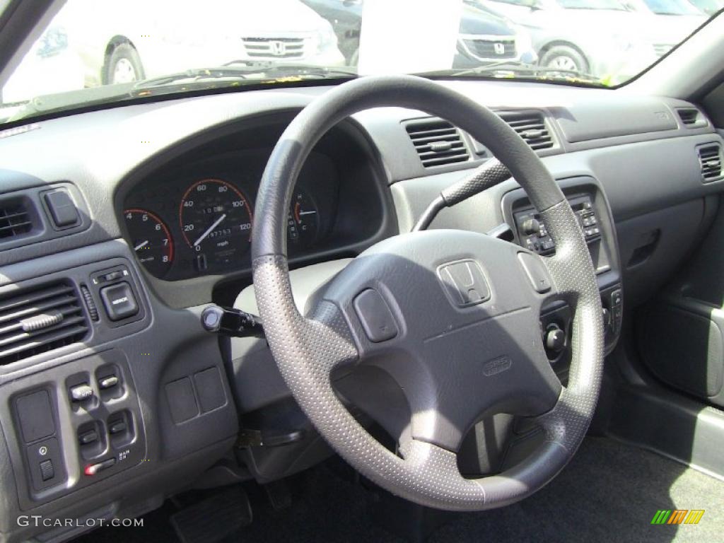 2000 Honda CR-V EX 4WD Dark Gray Steering Wheel Photo #49083851