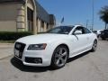 2009 Ibis White Audi A5 3.2 quattro S Line Coupe  photo #3