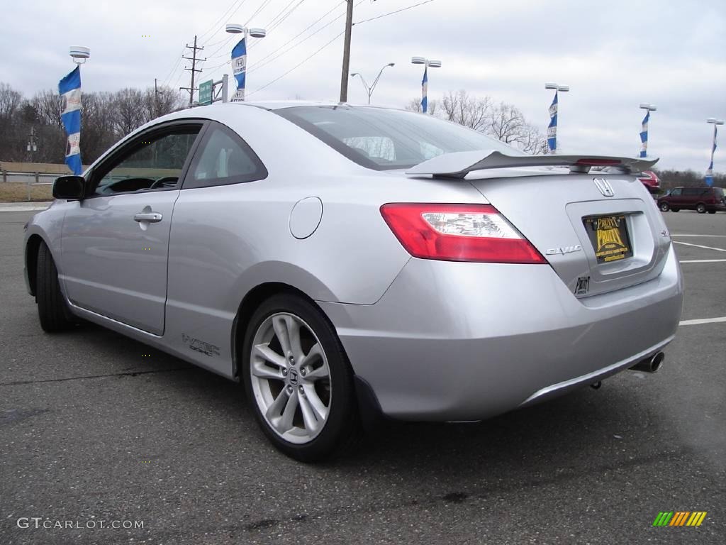 2006 Civic Si Coupe - Alabaster Silver Metallic / Black photo #3