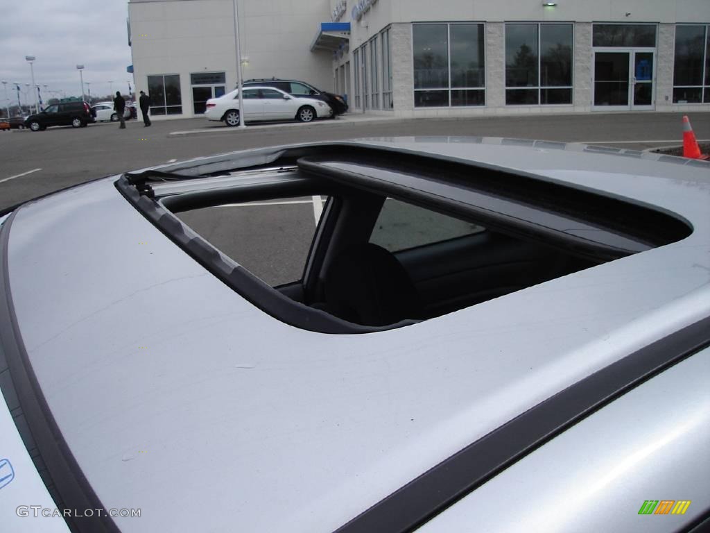 2006 Civic Si Coupe - Alabaster Silver Metallic / Black photo #10
