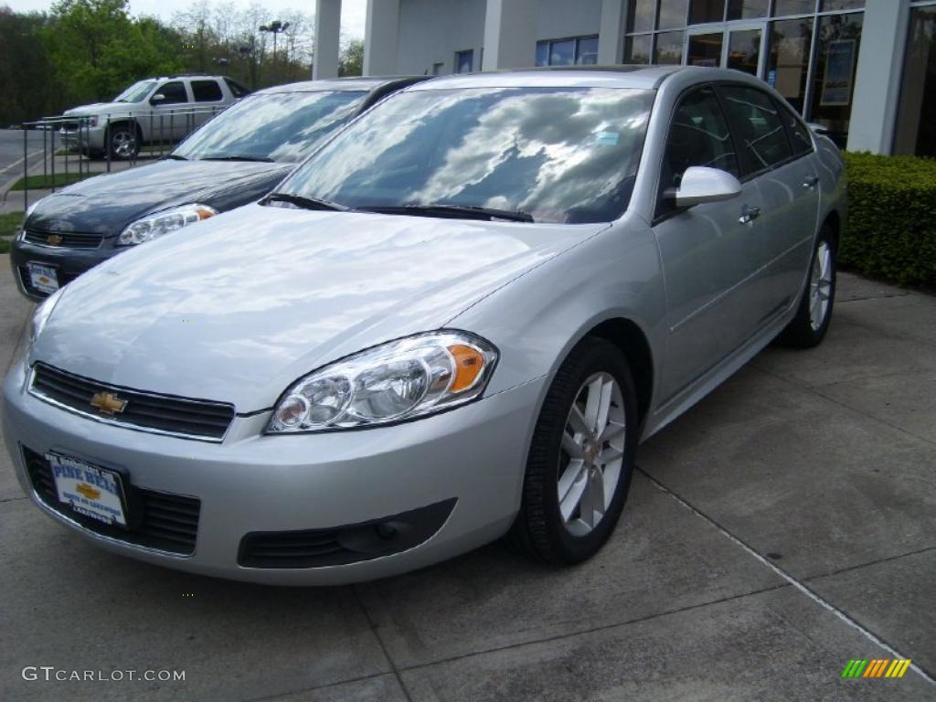 2011 Impala LTZ - Silver Ice Metallic / Ebony photo #1