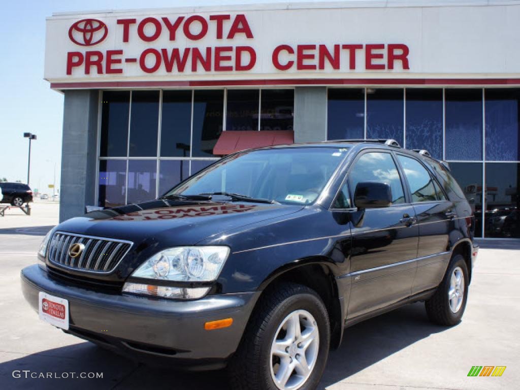 2001 RX 300 AWD - Black Onyx / Black photo #1