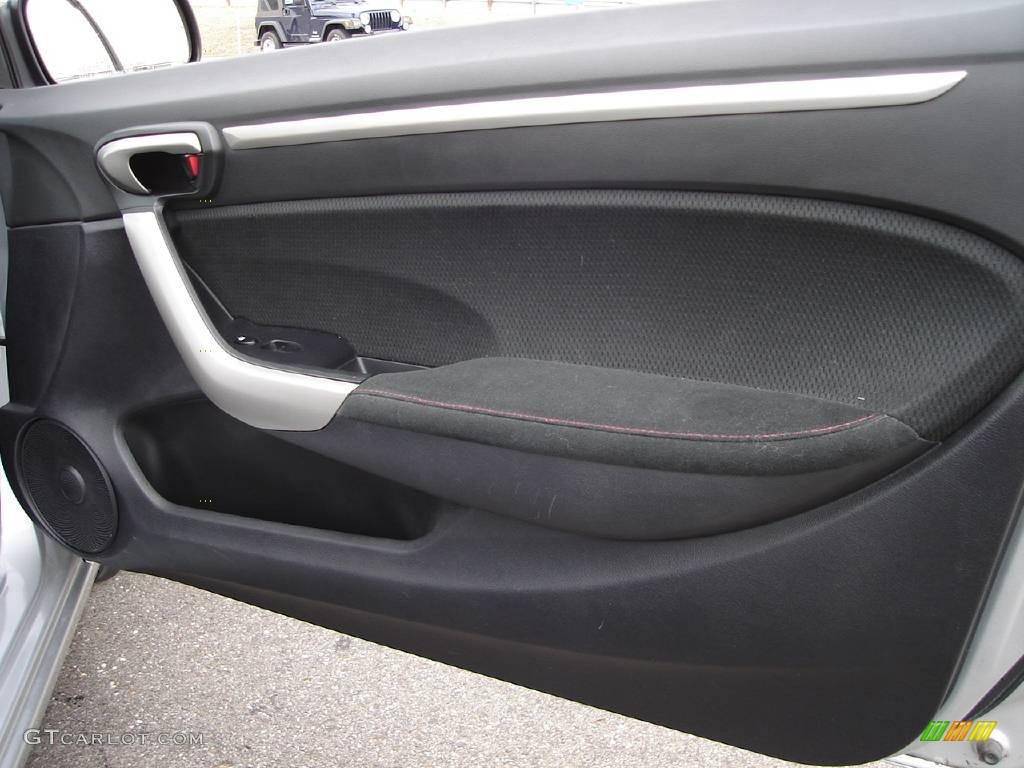 2006 Civic Si Coupe - Alabaster Silver Metallic / Black photo #19