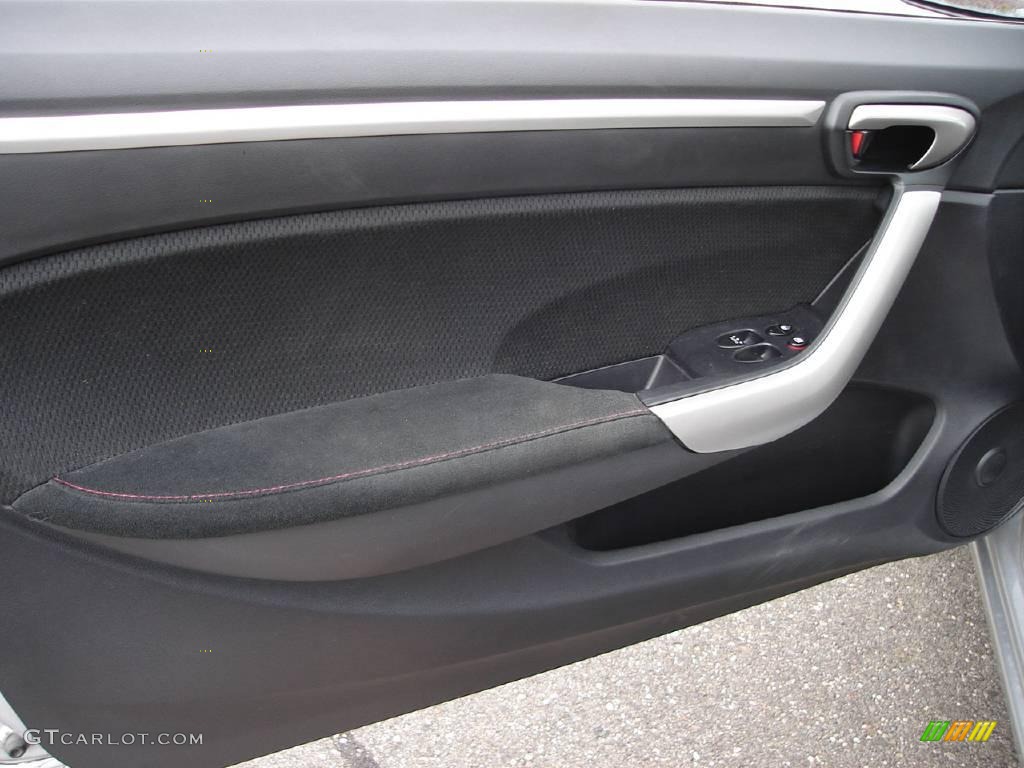2006 Civic Si Coupe - Alabaster Silver Metallic / Black photo #21