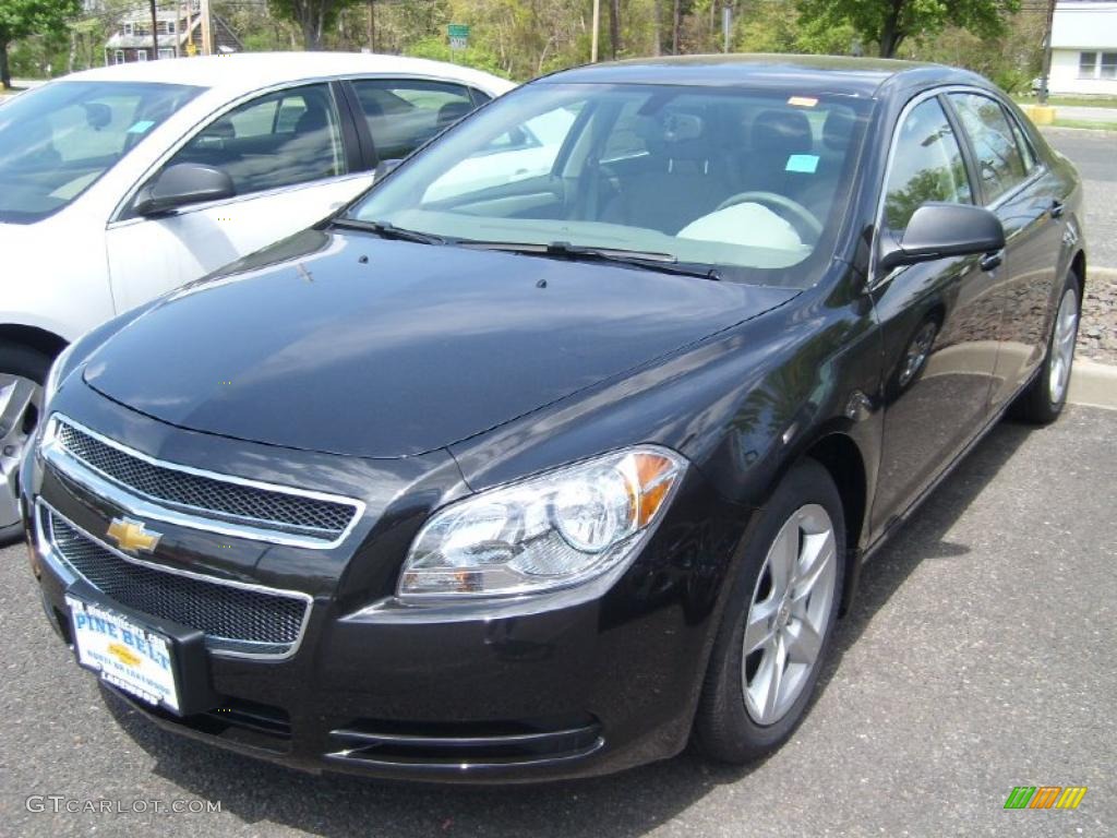 2011 Malibu LS - Black Granite Metallic / Ebony photo #1