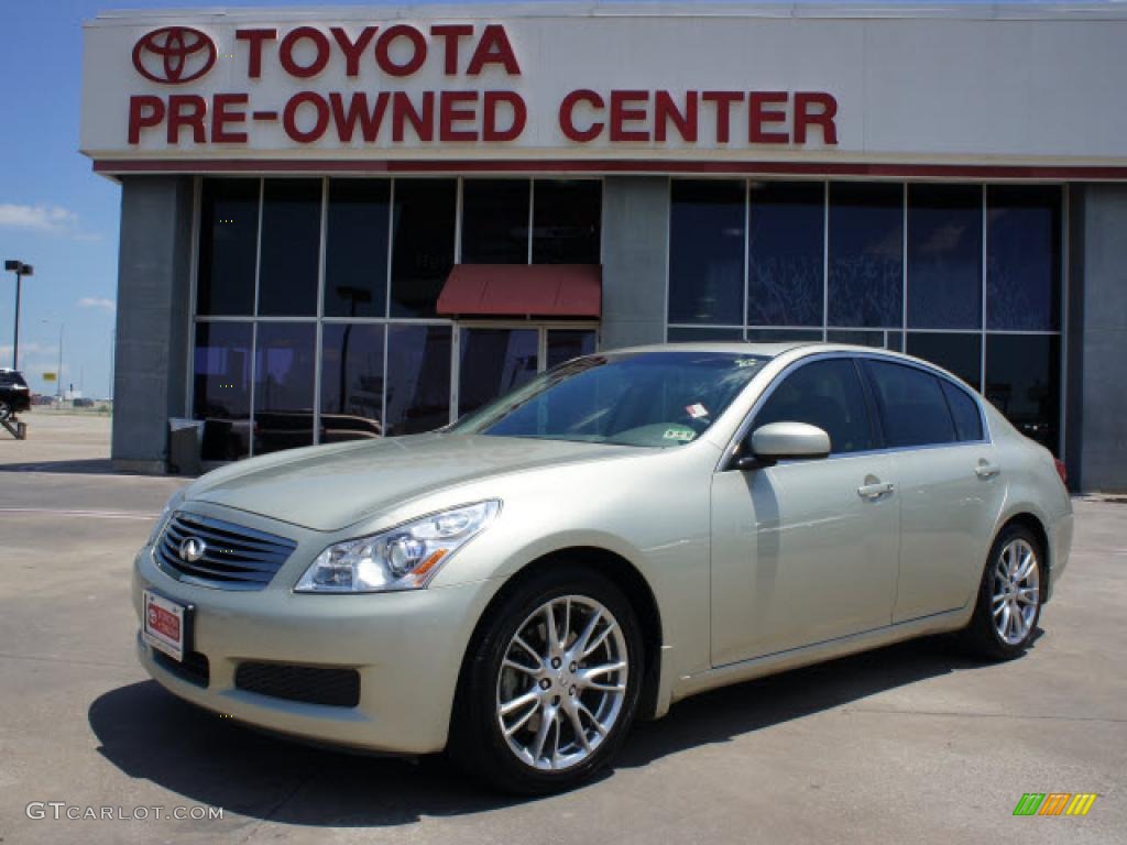 2007 G 35 Sedan - Serengeti Sand Metallic / Wheat Beige photo #1