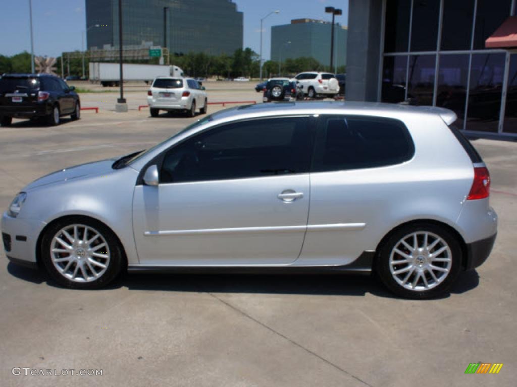 Reflex Silver Metallic 2007 Volkswagen GTI 2 Door Exterior Photo #49087401