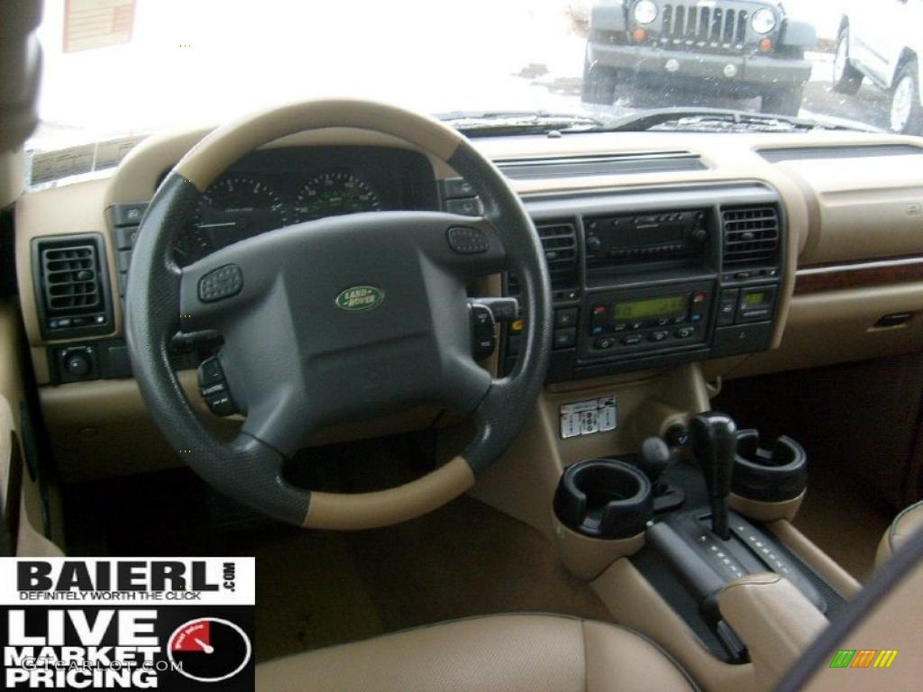 2002 Discovery II SE7 - Oslo Blue Metallic / Bahama Beige photo #15