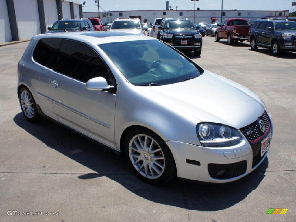 Reflex Silver Metallic 2007 Volkswagen GTI 2 Door Exterior Photo #49087449