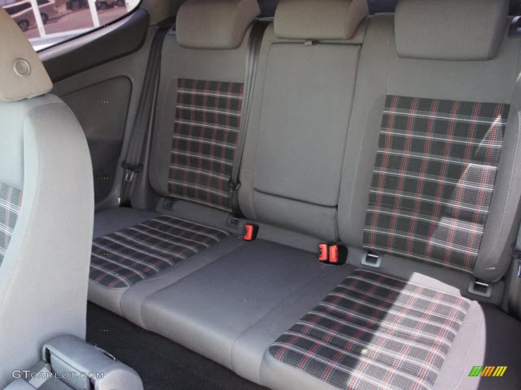 Interlagos Plaid Cloth Interior 2007 Volkswagen GTI 2 Door Photo #49087482