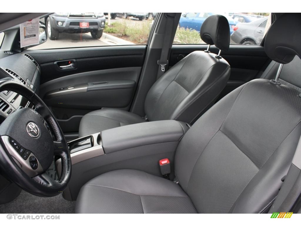 Gray Interior 2008 Toyota Prius Hybrid Touring Photo #49087881