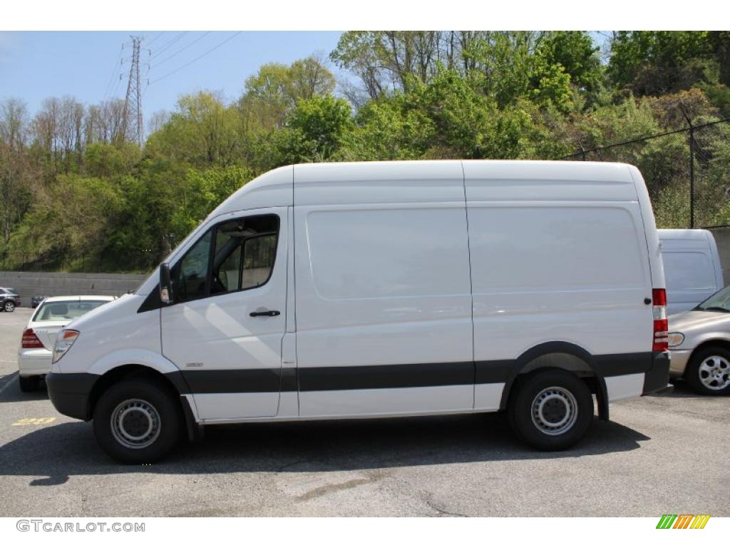 Arctic White 2011 Mercedes-Benz Sprinter 2500 High Roof Cargo Van Exterior Photo #49089080