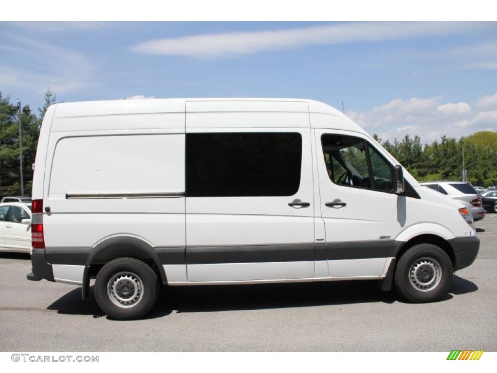 Arctic White 2011 Mercedes-Benz Sprinter 2500 High Roof Cargo Van Exterior Photo #49089297