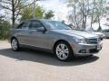 2011 Palladium Silver Metallic Mercedes-Benz C 300 Luxury 4Matic  photo #3