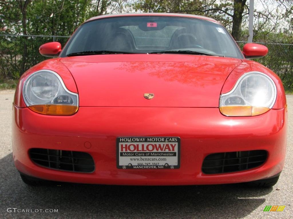 2002 Boxster  - Guards Red / Graphite Grey photo #2