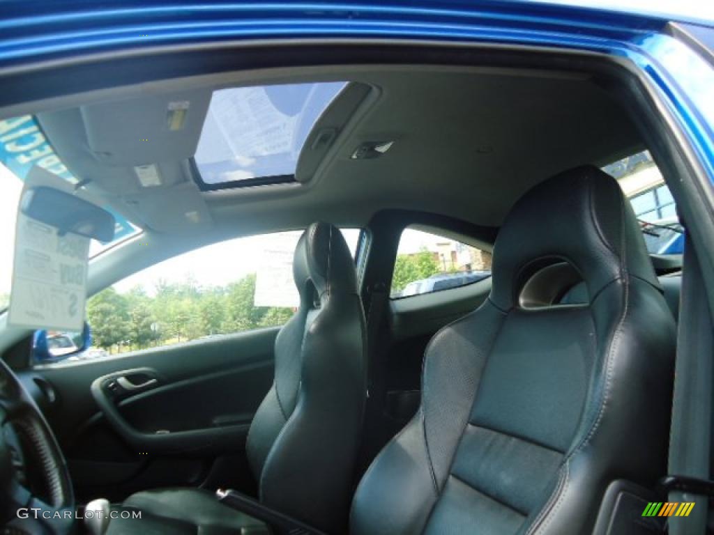 2006 RSX Type S Sports Coupe - Vivid Blue Pearl / Ebony photo #14