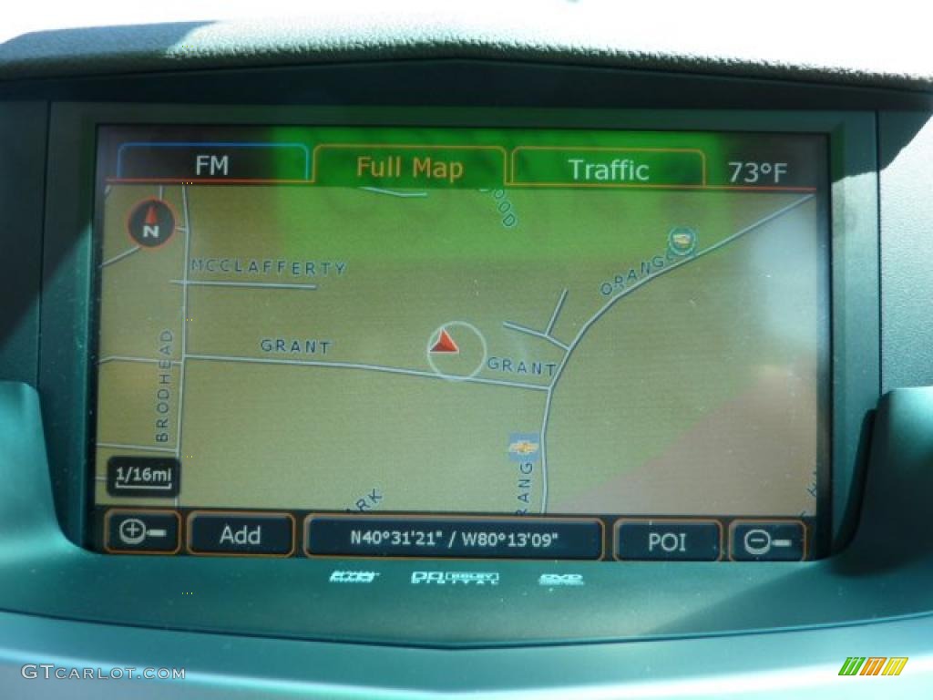 2008 Cadillac CTS 4 AWD Sedan Navigation Photo #49092707