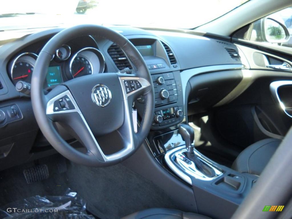 2011 Buick Regal CXL Ebony Dashboard Photo #49092872