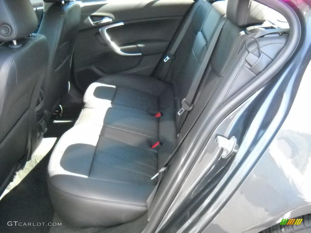 Ebony Interior 2011 Buick Regal CXL Photo #49092902