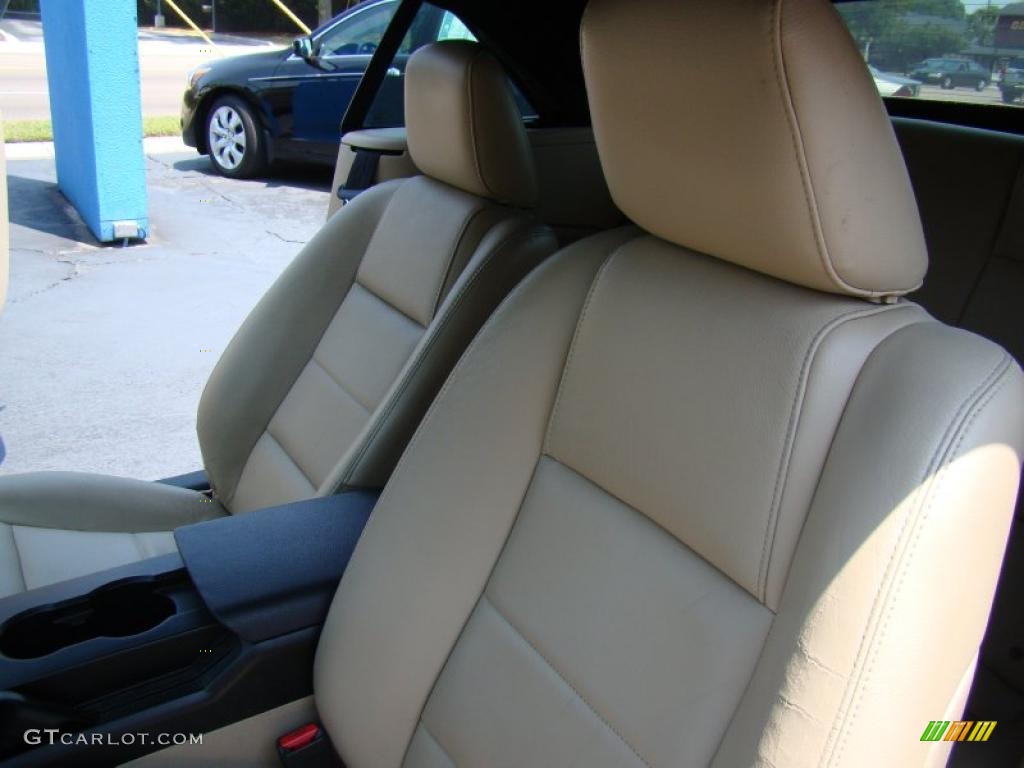 2007 Mustang V6 Premium Convertible - Redfire Metallic / Medium Parchment photo #11