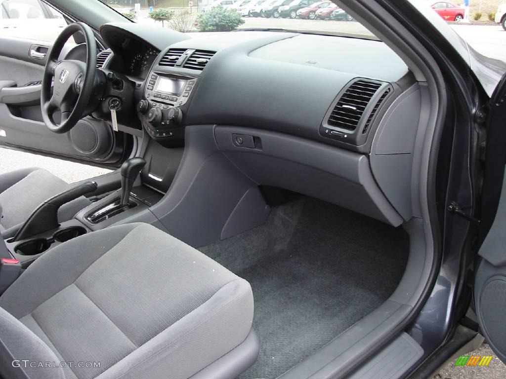 2007 Accord SE V6 Sedan - Graphite Pearl / Gray photo #18