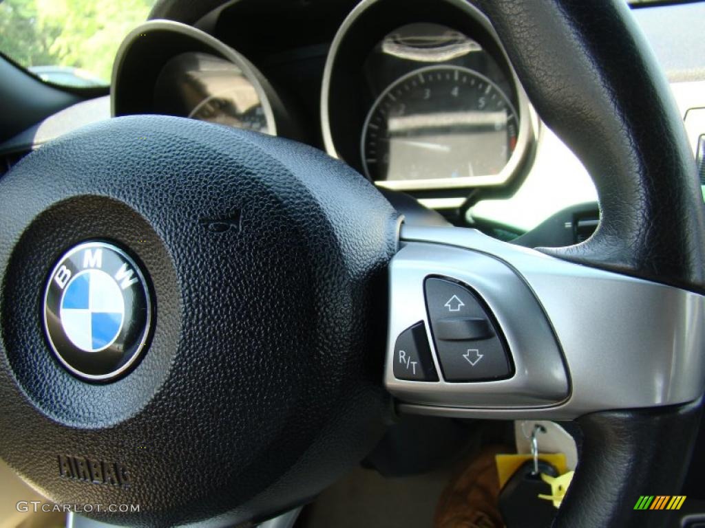 2004 Z4 3.0i Roadster - Jet Black / Dark Beige photo #24