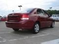 2007 Radiant Red Kia Spectra SX Sedan  photo #3