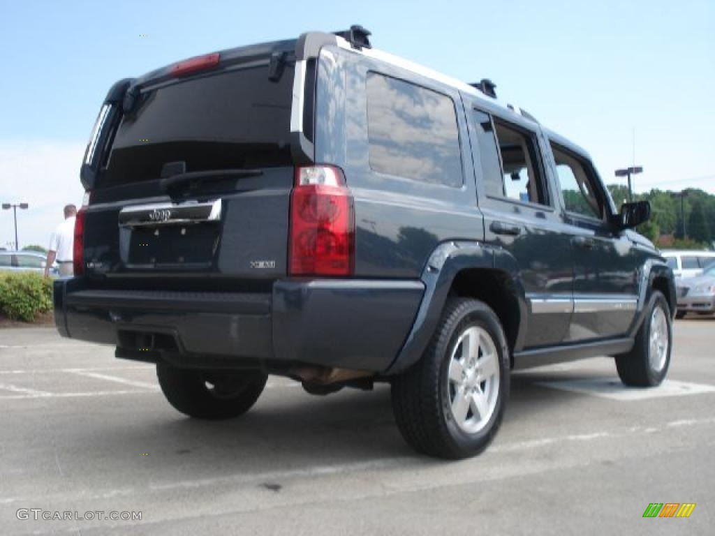 Steel Blue Metallic 2007 Jeep Commander Limited Exterior Photo #49094990