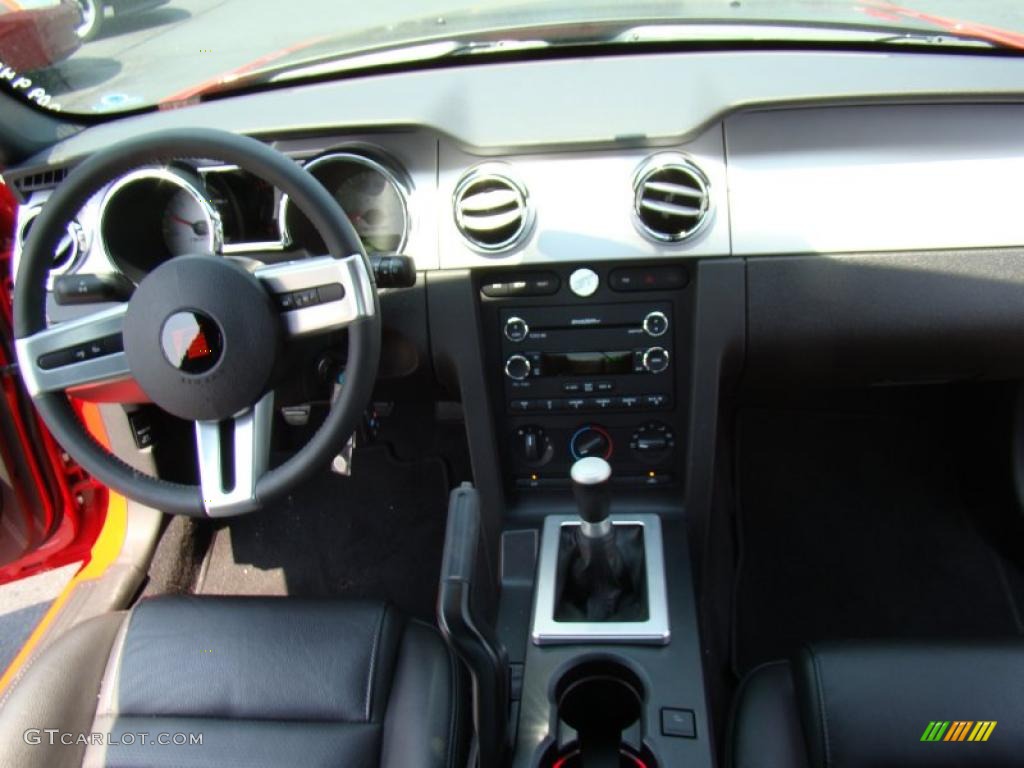 2009 Ford Mustang Racecraft 420S Supercharged Coupe Dark Charcoal Dashboard Photo #49095938