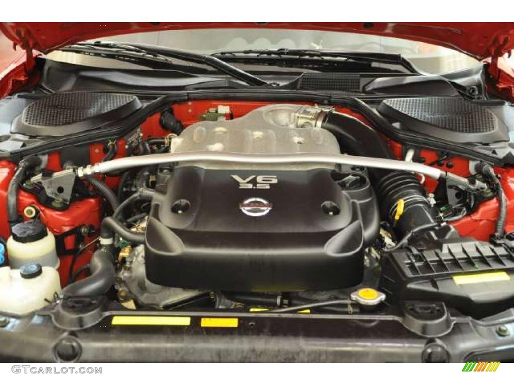 2004 Nissan 350Z Touring Coupe 3.5 Liter DOHC 24-Valve V6 Engine Photo #49097267