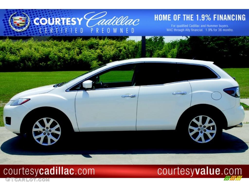 Crystal White Pearl Mica Mazda CX-7