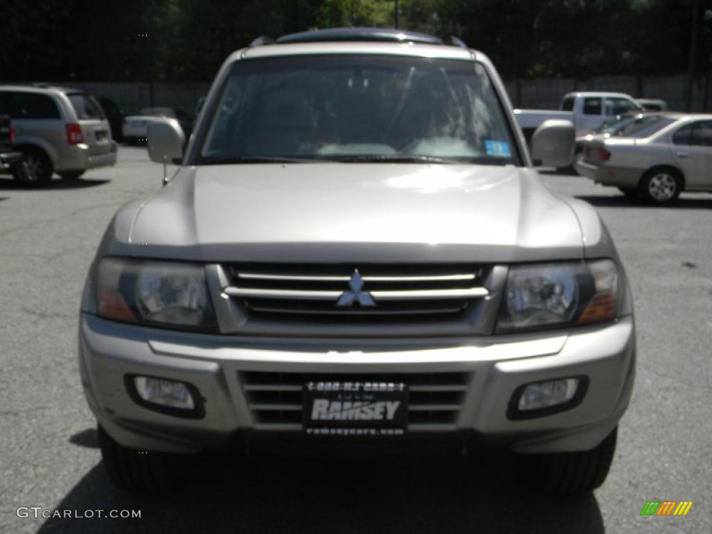 2002 Montero Limited 4x4 - Sudan Beige Metallic / Tan photo #4