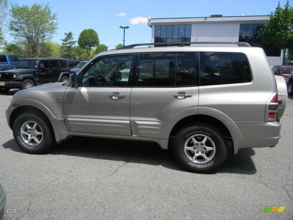 2002 Montero Limited 4x4 - Sudan Beige Metallic / Tan photo #6
