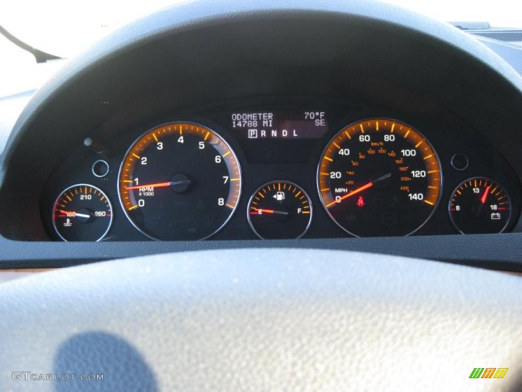 2009 Saturn Outlook XR AWD Gauges Photos