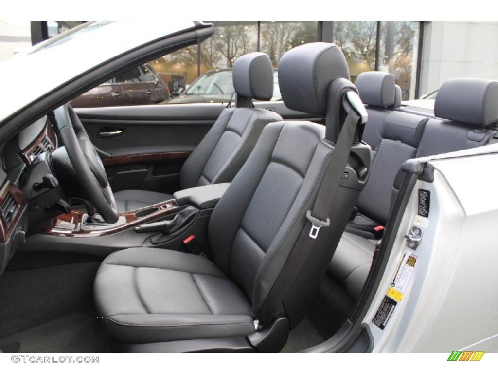 2007 3 Series 328i Convertible - Titanium Silver Metallic / Black photo #10