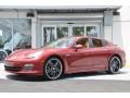 Front 3/4 View of 2011 Panamera 4