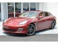 Ruby Red Metallic - Panamera 4 Photo No. 17