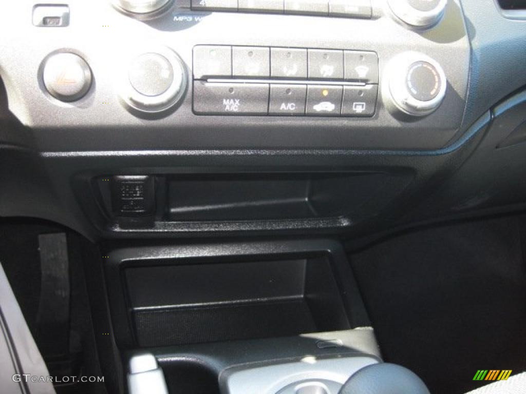 2011 Civic LX-S Sedan - Polished Metal Metallic / Black photo #27