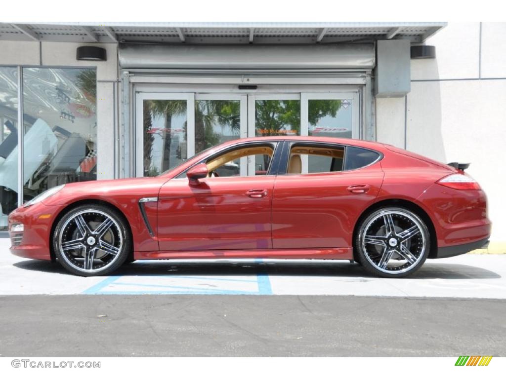 Ruby Red Metallic 2011 Porsche Panamera 4 Exterior Photo #49099188