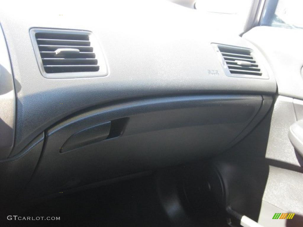 2011 Civic LX-S Sedan - Polished Metal Metallic / Black photo #30